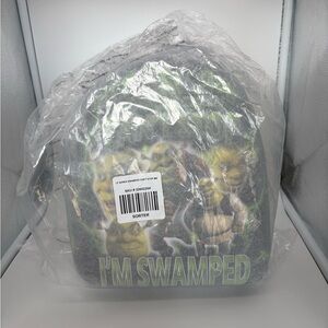 Loungefly Shrek "I'm Swamped" Green Backpack